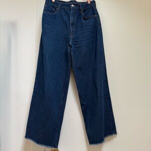 MOTHER Snacks! The Fun Dip Ankle Fray Jeans